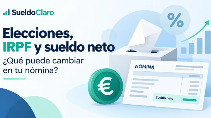 Elecciones, IRPF y sueldo neto: qué puede cambiar en tu nómina